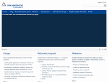 Tablet Screenshot of dalekovod-projekt.com